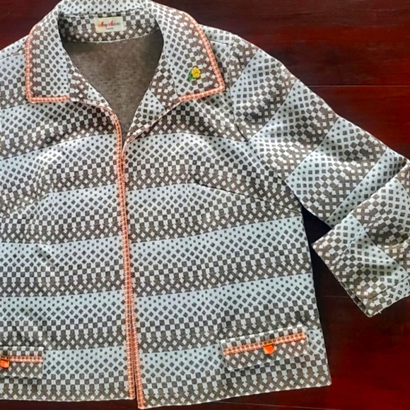 Vintage AMY ADAMS KNIT BLAZER - Picture 2 of 10